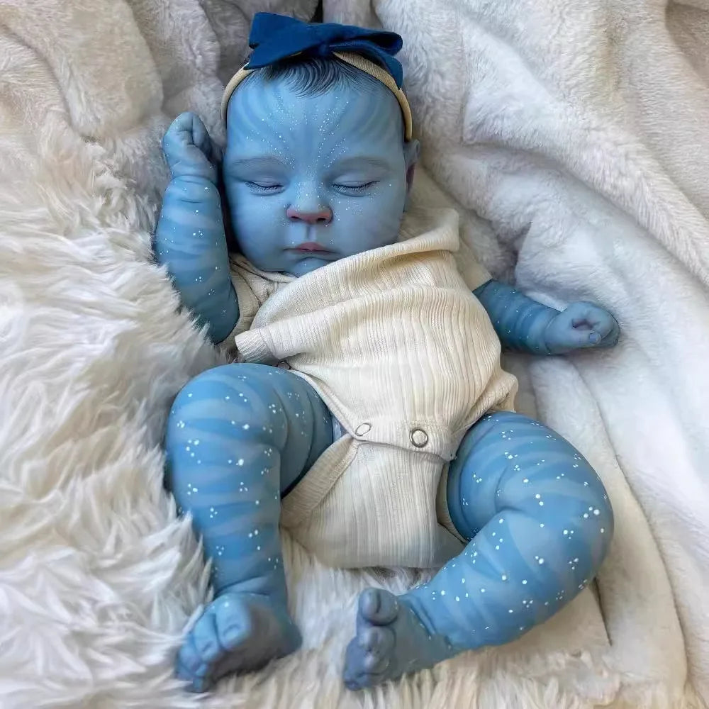 19″ Peaches Realistic Reborn Baby Doll – Hand‑Painted Soft Body