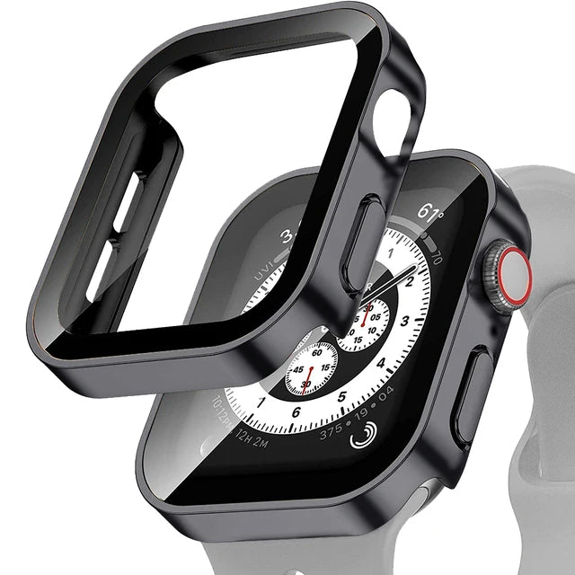 Cover for Apple Watch 11 Case 46mm 42mm 45mm 44mm 49mm 41 40mm Tempered Glass Screen Protector Series 10 7 8 9 SE 6 5 4 Ultra 3