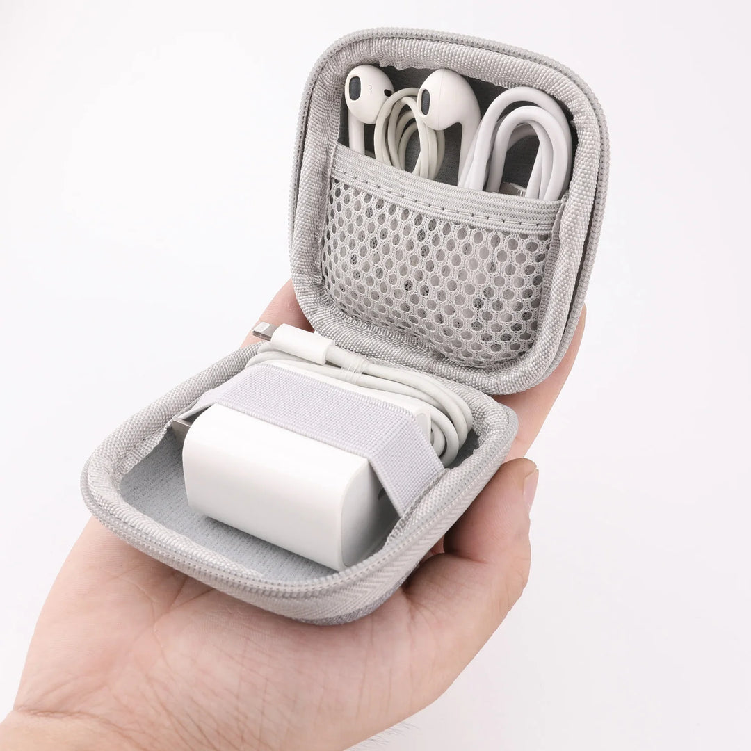 Portable Earphone & Cable Organizer Bag for Chargers & Gadgets