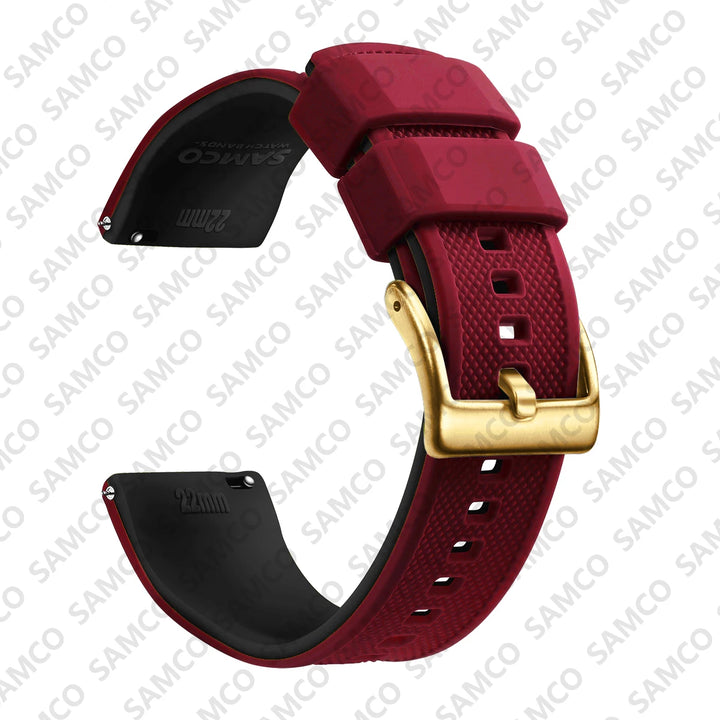 Premium Silicone Quick-Release Watch Band 18/20/22mm