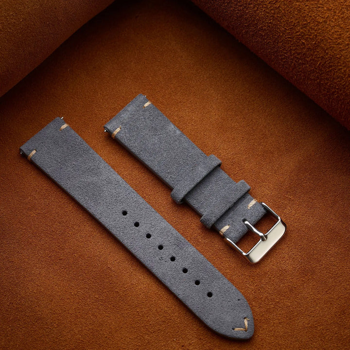 19mm 21mm 20mm 22mm 14mm 16mm 18mm Watch Band Calfskin Wristband Quick Release Soft Suede Strap Bracelets Women&Men Accessories