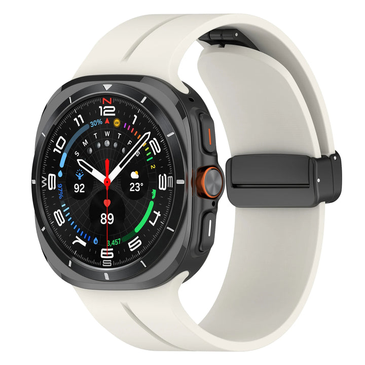 Straps For Samsung Galaxy watch Ultra 47mm smartwatch Accessories Silicone Magnetic Bracelet correa galaxy watch 7 ultra Band