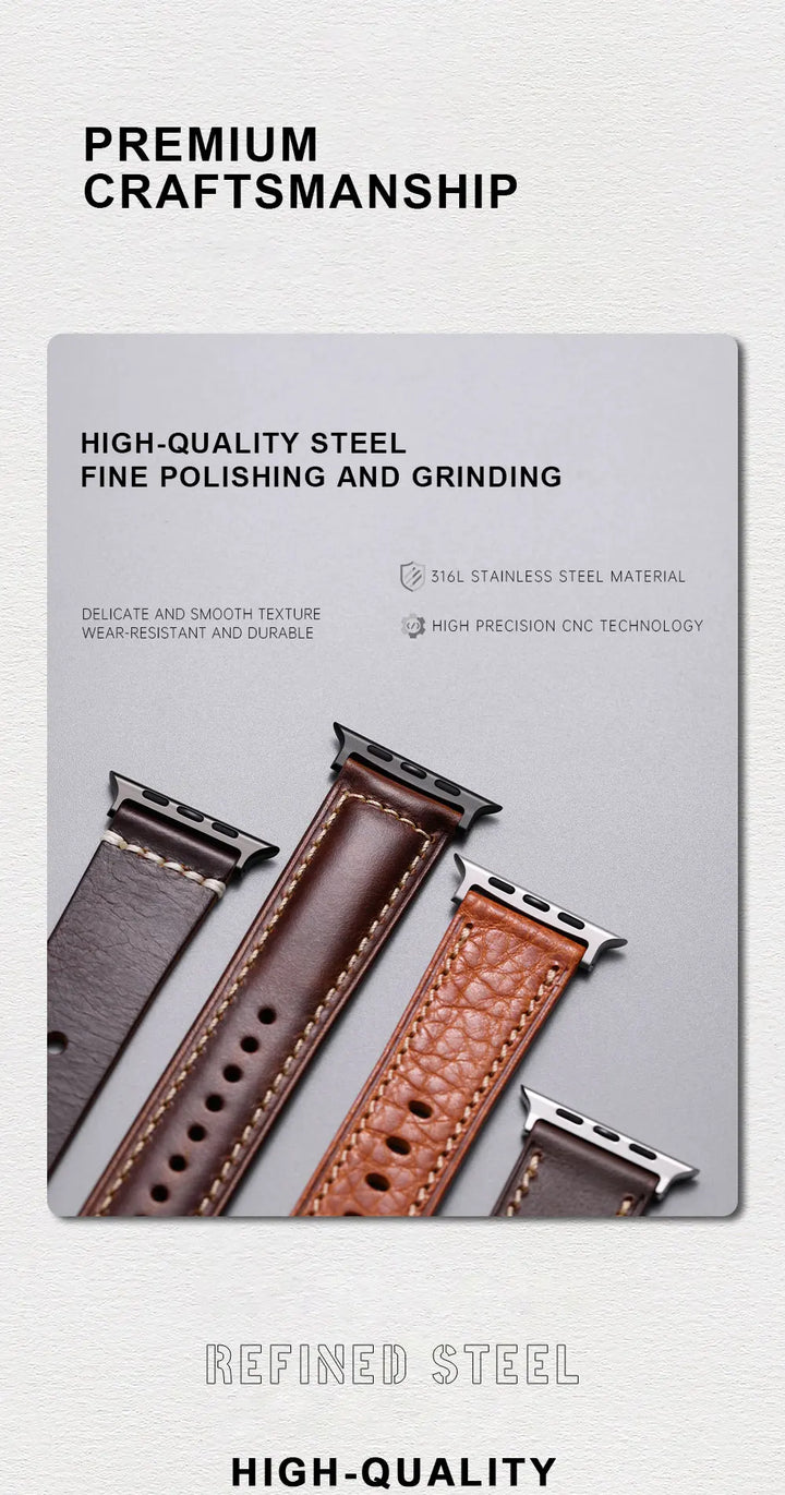 2pcs Top Quality Apple Watch Strap Adapter For Series 10 Ultra 49mm 46mm 42mm 45mm 44mm Stainless Steel Connector