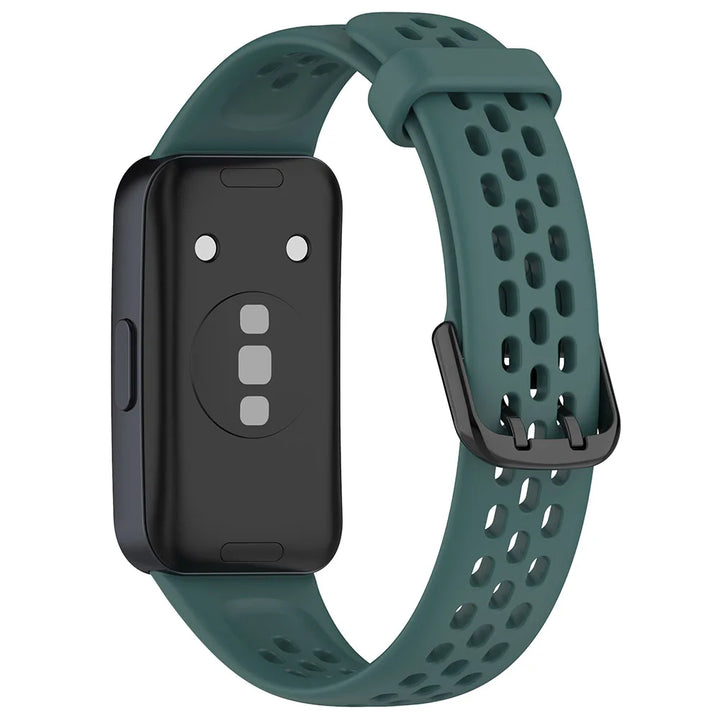 Breathable Silicone Watch Strap for Huawei Band 8/9/10