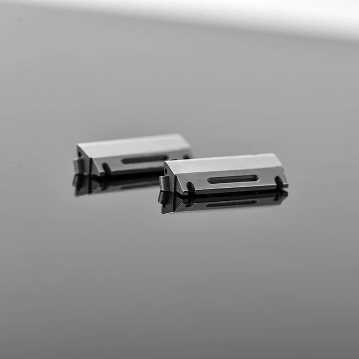 Perfect fit Adapter Connrctor for Cartier Santos Watch Leather Band 18.5MM 21MM Quick Release Strap Titanium steel Metal inserts