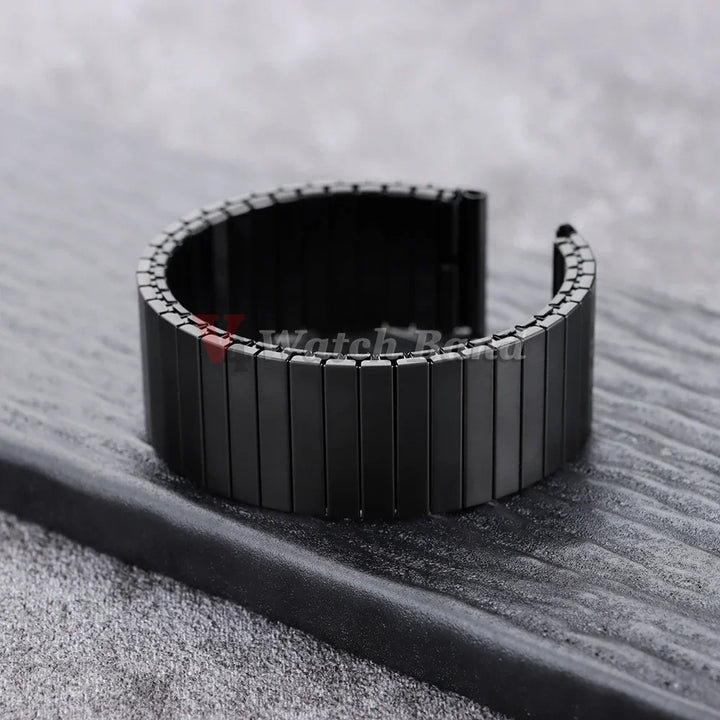 NEW Quick Release Stainless Steel Elastic Stretch Strap 14/16/18/20/22mm Watch Band Accessories Bracelet Metal Expansion Straps