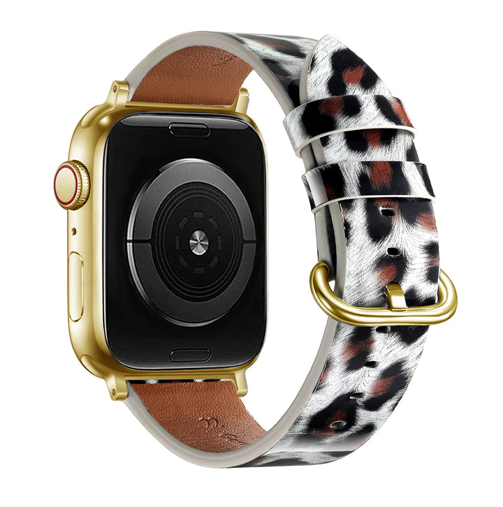 Leopard Print Apple Watch Band (38–49mm)