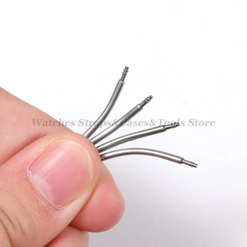 Curved Spring Bars – 316L Stainless Steel, 18–24mm (1.5–1.8mm)