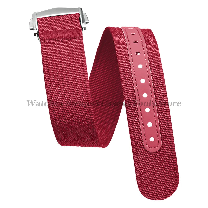 Canvas Nylon Watch Strap – 20-22mm Waterproof