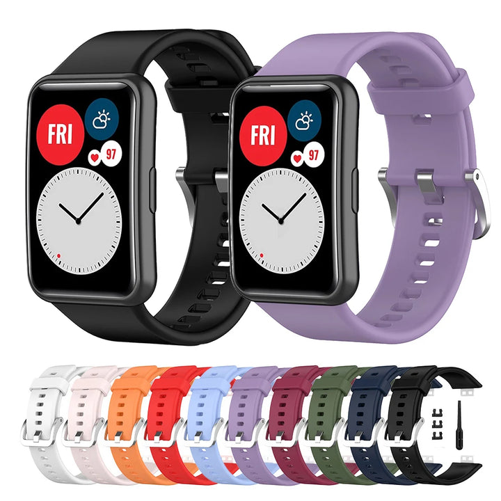 Silicone Strap for Huawei Watch Fit