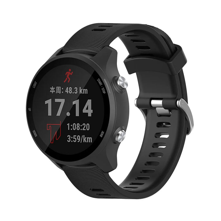 20mm Garmin Silicone Replacement Strap – Forerunner & Vivoactive Series