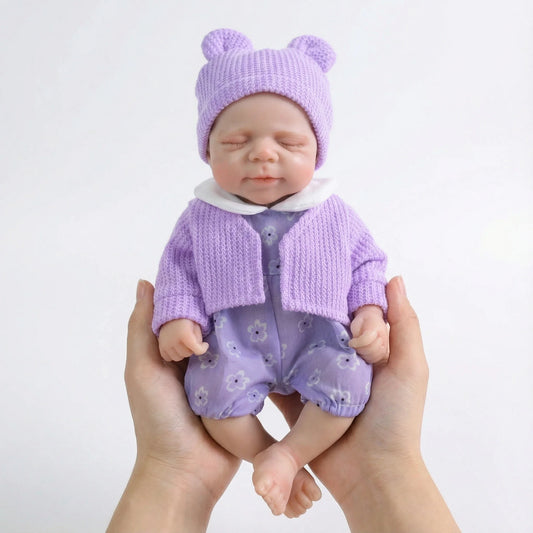 Pascale 12″ Platinum Solid Silicone Reborn Doll