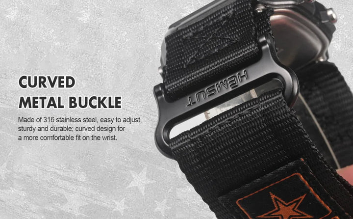 Nylon Watch Strap for Casio G-Shock (16-18mm)