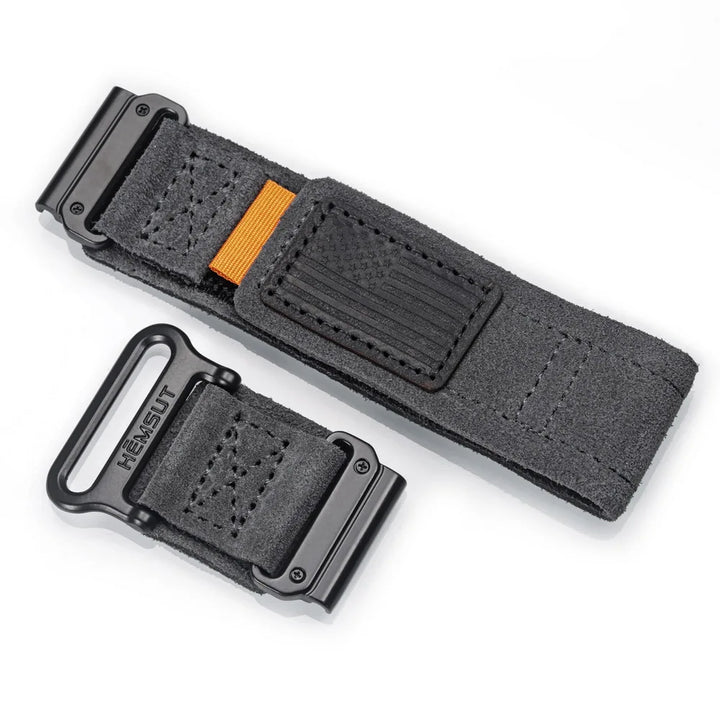 HEMSUT Leather Watch Band For Garmin Quickfit 20 22 26mm Retro Wrist Strap For Fenix/ Marq/EPIX /Instinct /Tactix