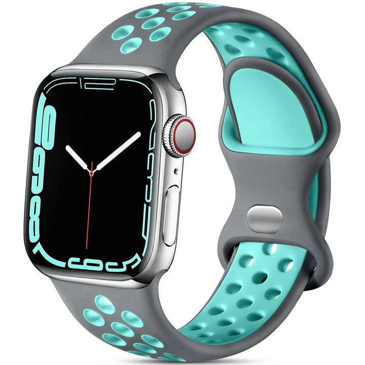 Silicone Apple Watch Band – Multi‑Size (38–49mm)