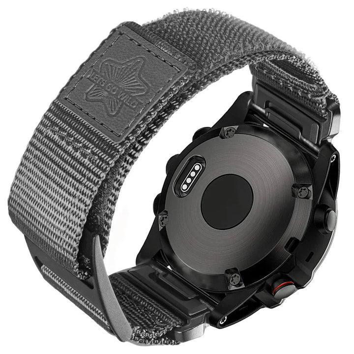HEMSUT Nylon Quickfit Watch Strap – 20–26mm for Garmin Fenix & Forerunner
