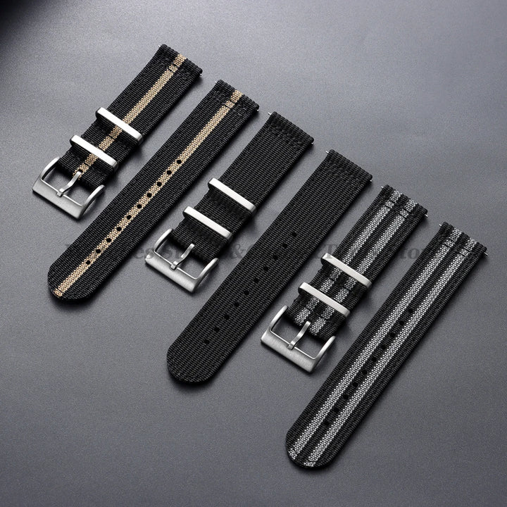 Soft Nylon Strap (20–22mm) – Quick Release Sport
