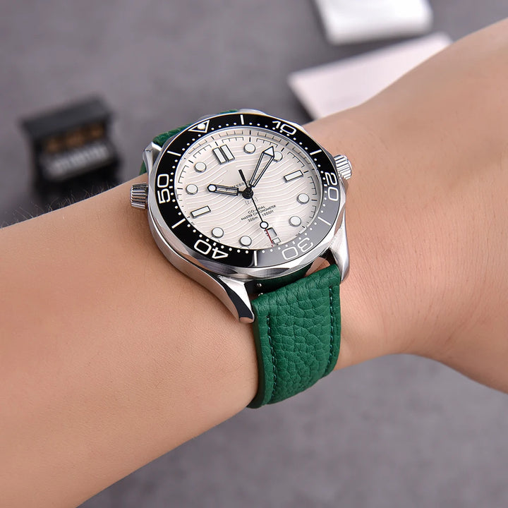 JUELONG Premium Grade Leather Watch Strap 20mm 22mm Quick Release Leather Watchbands For Wristband Watch Accessories