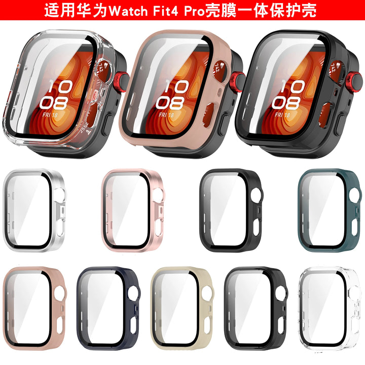 PC+Glass Full Protective Case for Huawei Watch Fit 4/Pro