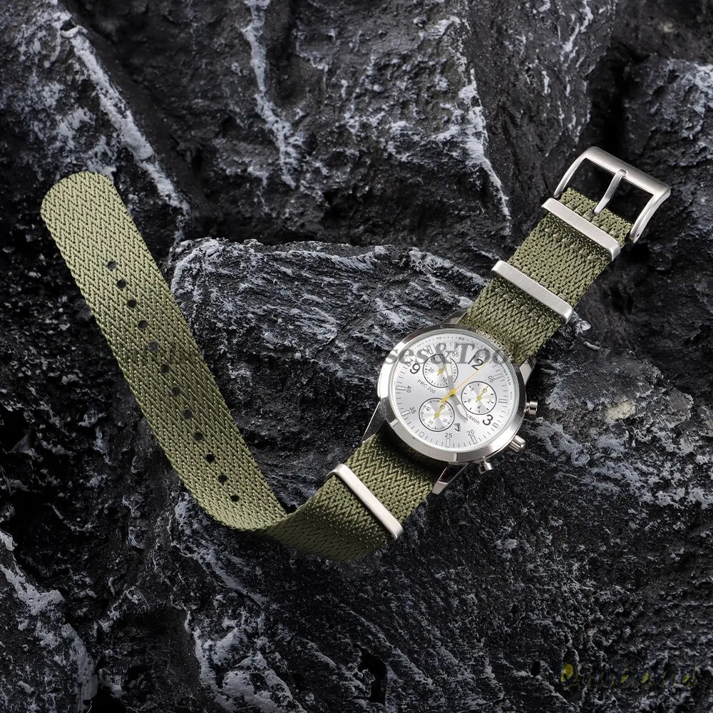 Military Nylon Watch Strap – 18-22mm
