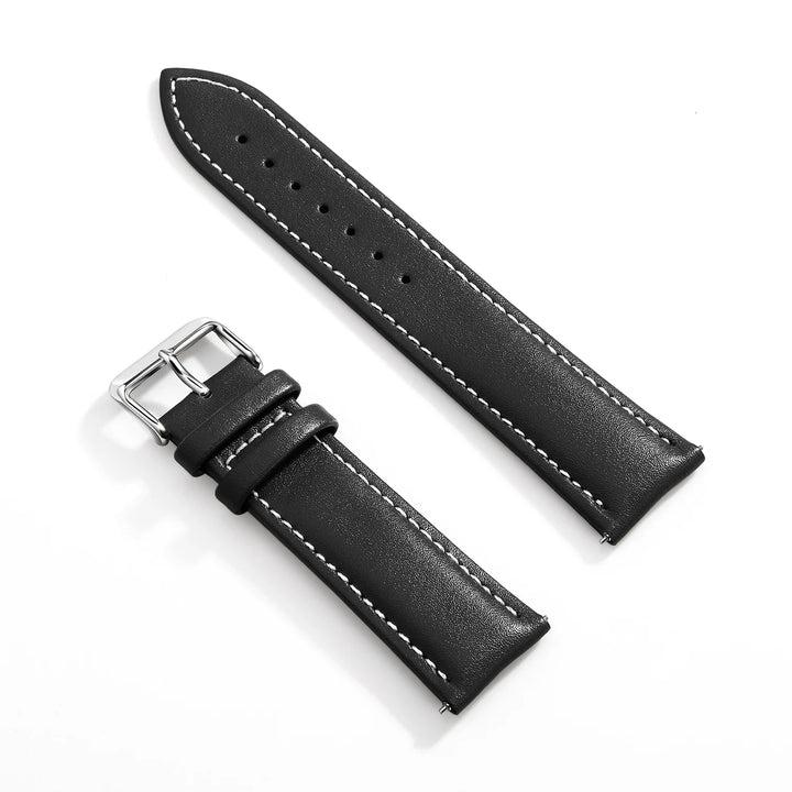 Samco Genuine Leather Watch Band 18–22mm (Quick Release)