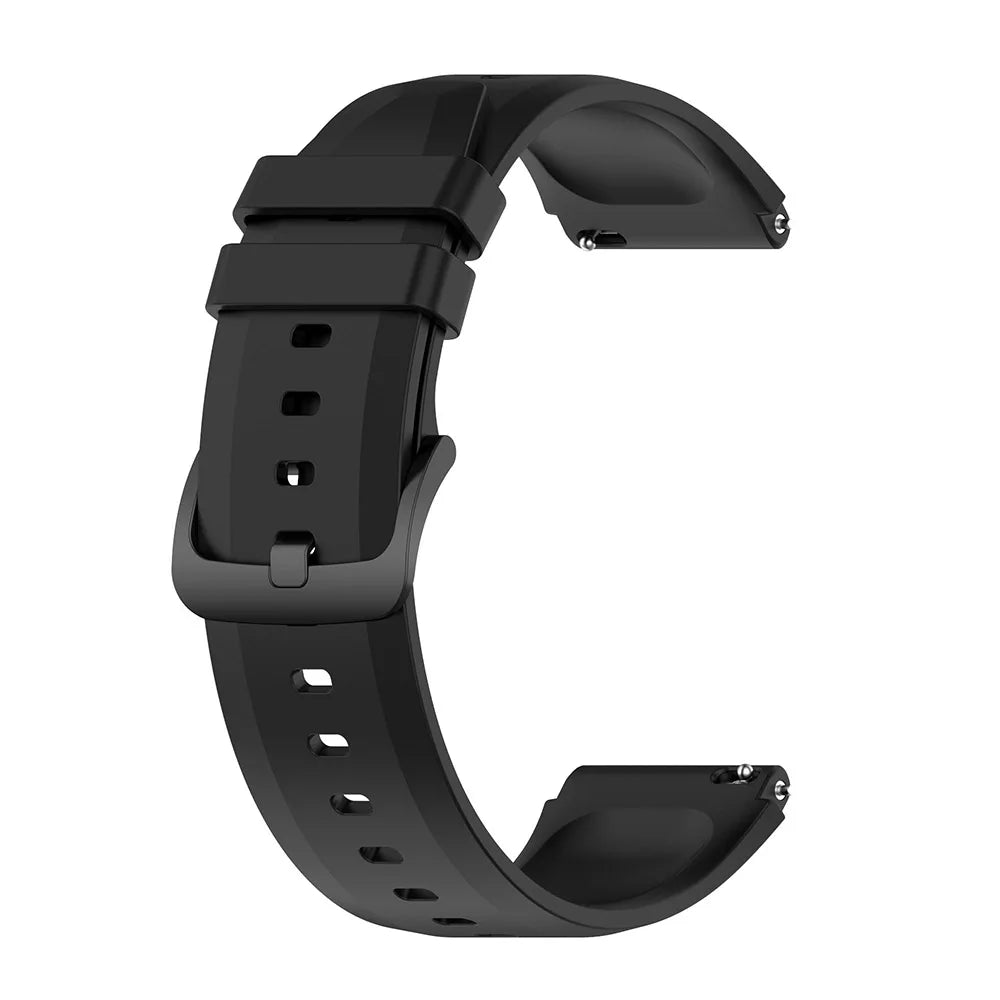 22mm Silicone Strap for Xiaomi Watch S1/S1 Active/S3/S4 & Watch Color 2