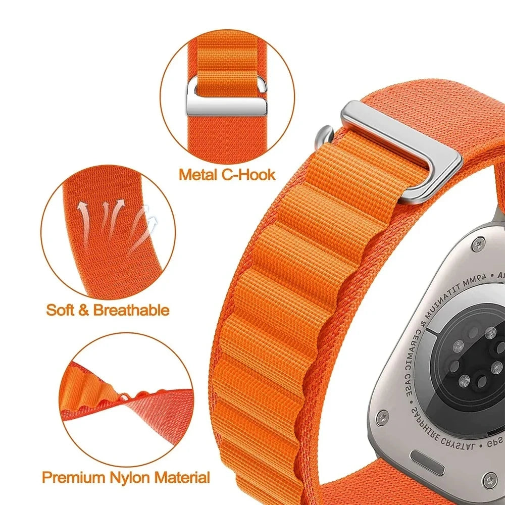 Alpine Apple Watch Band 40–49mm for iWatch Series 7–10 & Ultra