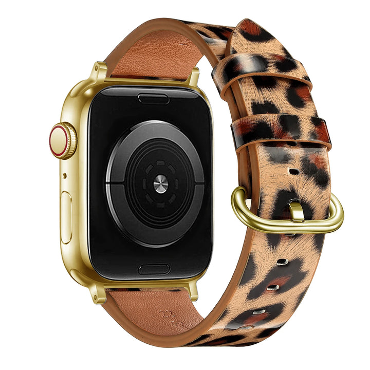 Leopard Print Apple Watch Band (38–49mm)