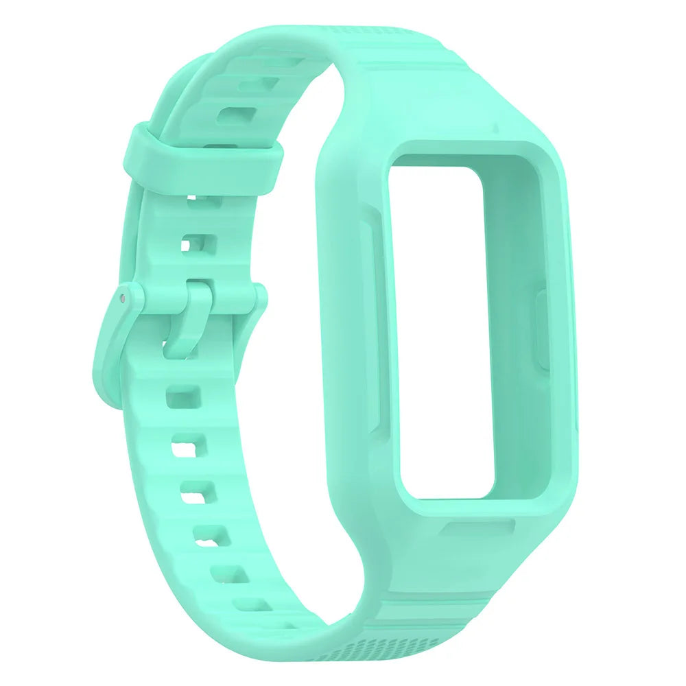 Integrated Silicone Strap & Case for Huawei Band 6-9 & Honor Band 6-7