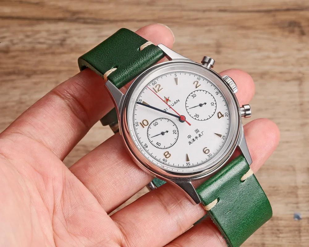 HEMSUT Handmade Italian Leather Watch Band (18-22mm)