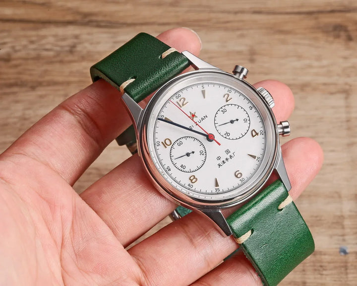 HEMSUT Handmade Italian Leather Watch Band (18-22mm)