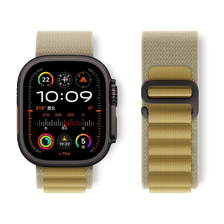 Alpine Loop for Apple Watch Ultra 3 Band 49mm 44mm 45mm 46mm 41mm 42mm Nylon Trail bracelet correa Series 11 10 9 8 7 6 se Strap