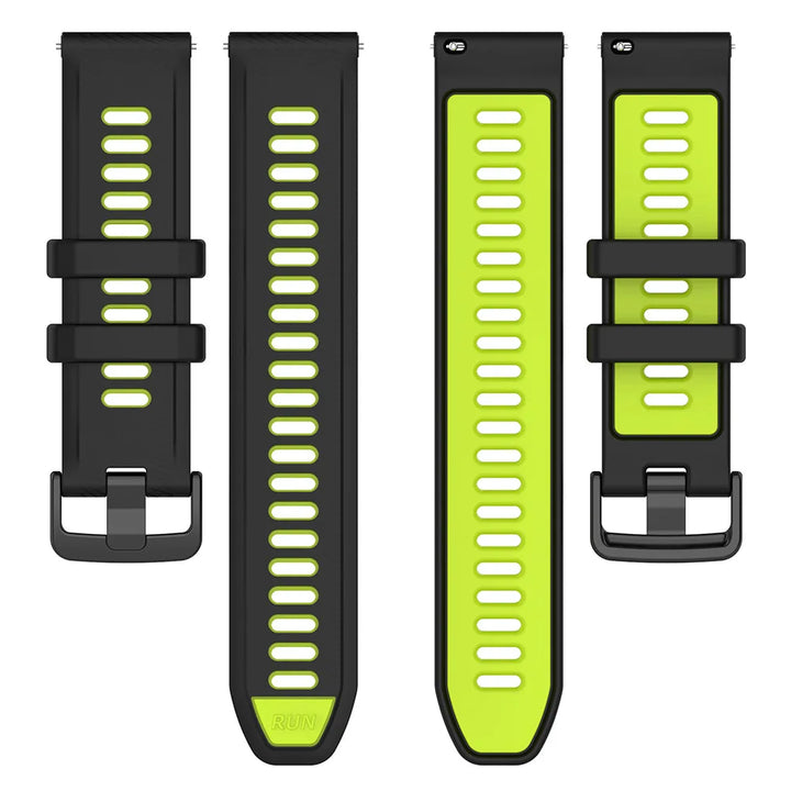 Silicone Strap for Garmin Forerunner 165/245/255/265 & Huawei Watch GT4/GT5 – 18/20/22mm