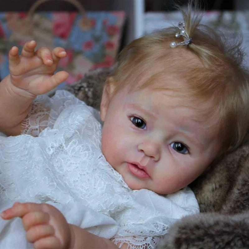 19″ Raven Unpainted Reborn Baby Doll Kit – Blank Vinyl DIY Parts