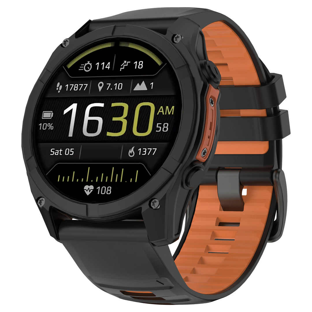 QuickFit 22/26mm Silicone Strap for Garmin Fenix & Forerunner – Quick Release Watch Band