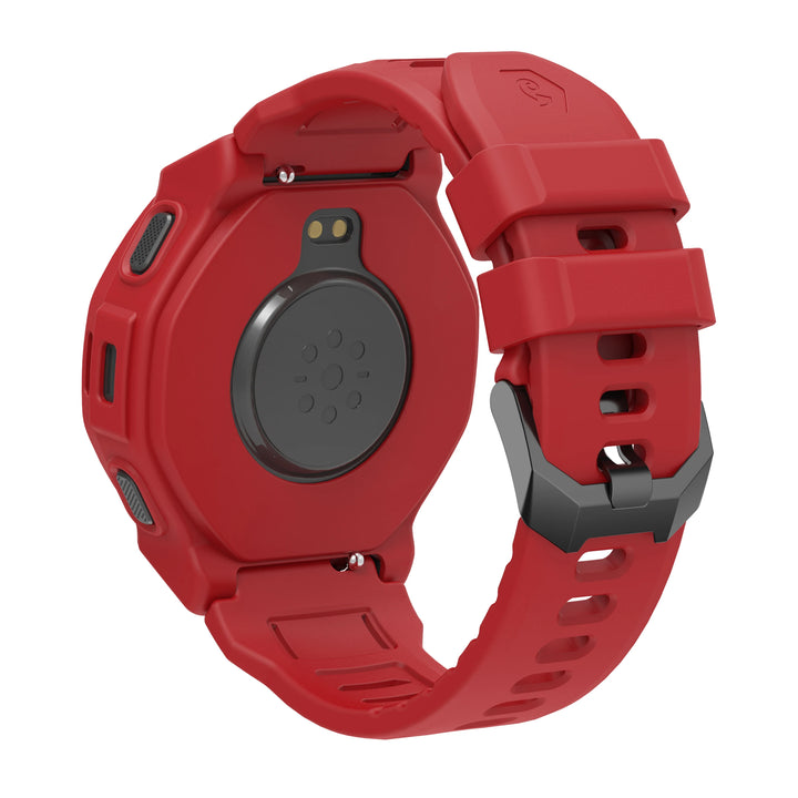 Silicone Strap with Protective Case for Amazfit T-Rex 3 Pro (44mm)