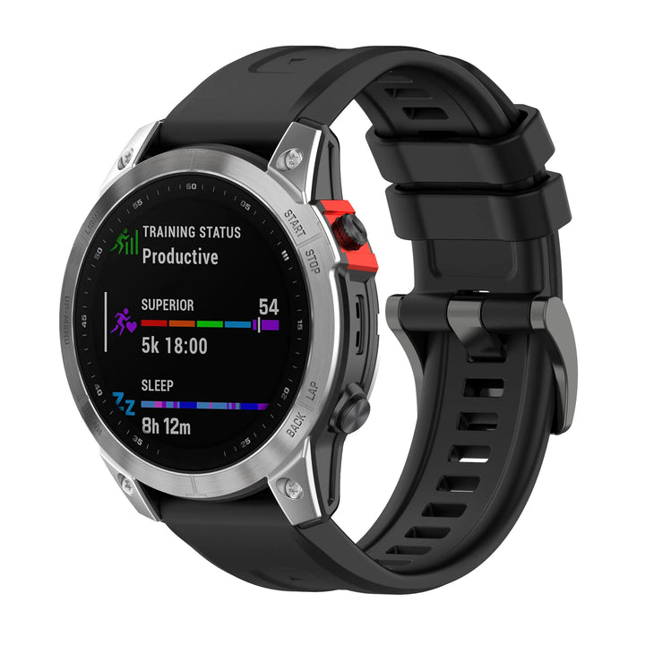 EasyFit Silicone Watch Strap for Garmin Fenix Series (20-26mm)