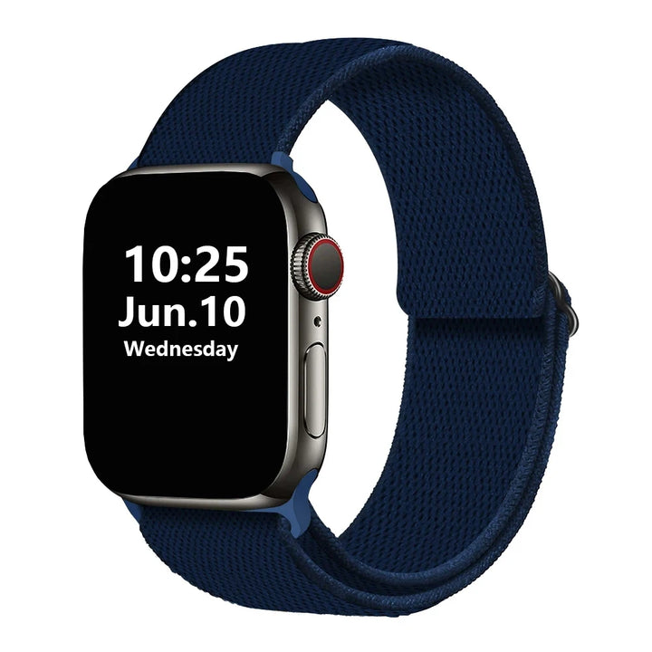 Stretchy Double-Layer Loop Apple Watch Band 38–45mm for Series 1–8