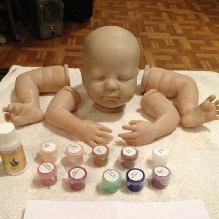 19″ Raven Unpainted Reborn Baby Doll Kit – Blank Vinyl DIY Parts