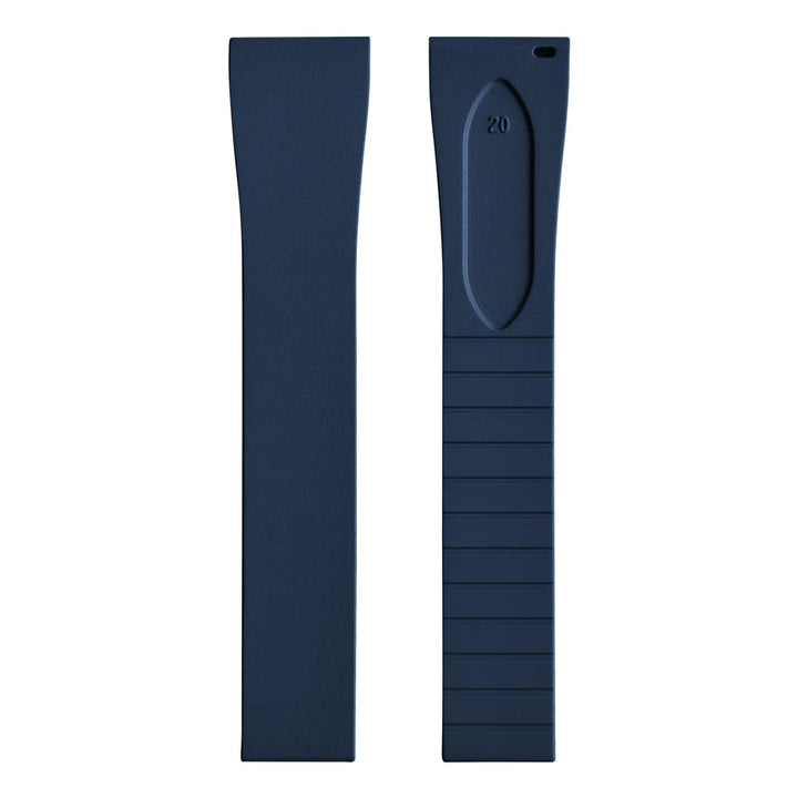 NATOBELT CTS FKM Rubber Watch Strap 16–22mm Quick Release with Butterfly Buckle