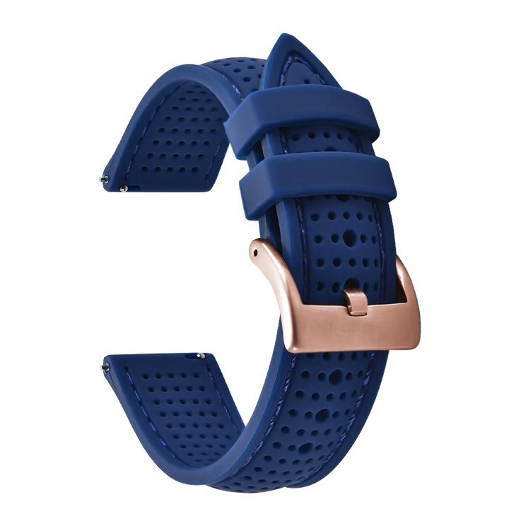 NATOBELT Soft Porous Rubber Watch Strap – Quick Release (18-22mm)