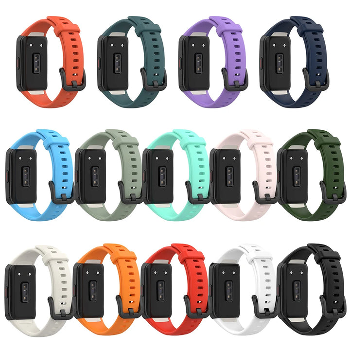 Silicone Strap for Huawei Band 6 Pro & Honor Band 6/7