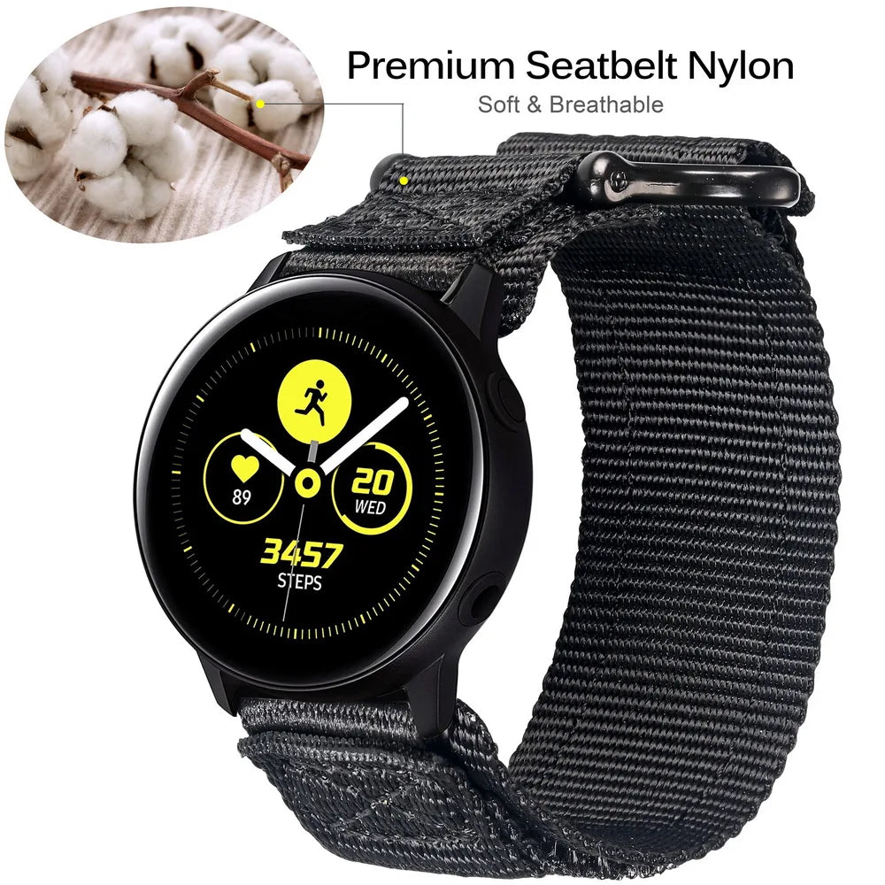 HEMSUT Nylon Military Sport Band for Huawei (20-22mm)