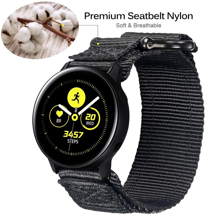 HEMSUT Nylon Military Sport Band for Huawei (20-22mm)