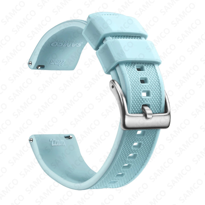 Quick Release Silicone Watch Band 18–22mm