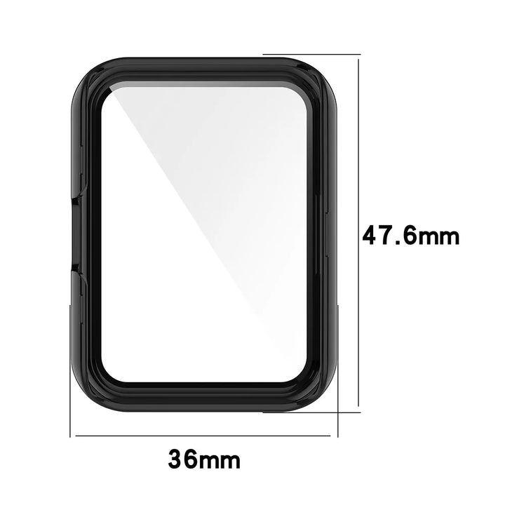 PC + Tempered Glass Protective Case for Huawei Watch Fit 2