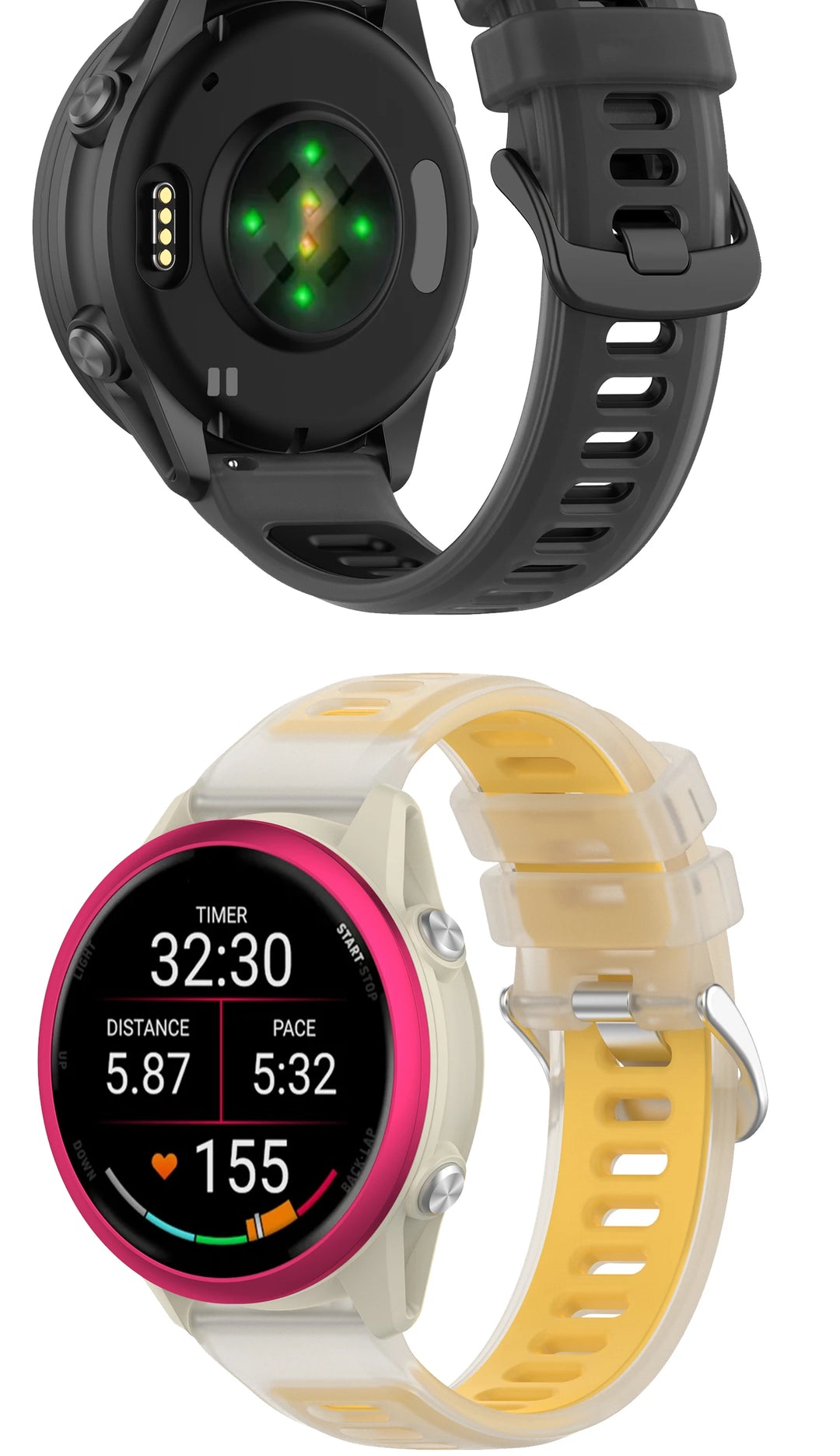 Silicone Strap for Garmin Forerunner & Venu (20mm/22mm)