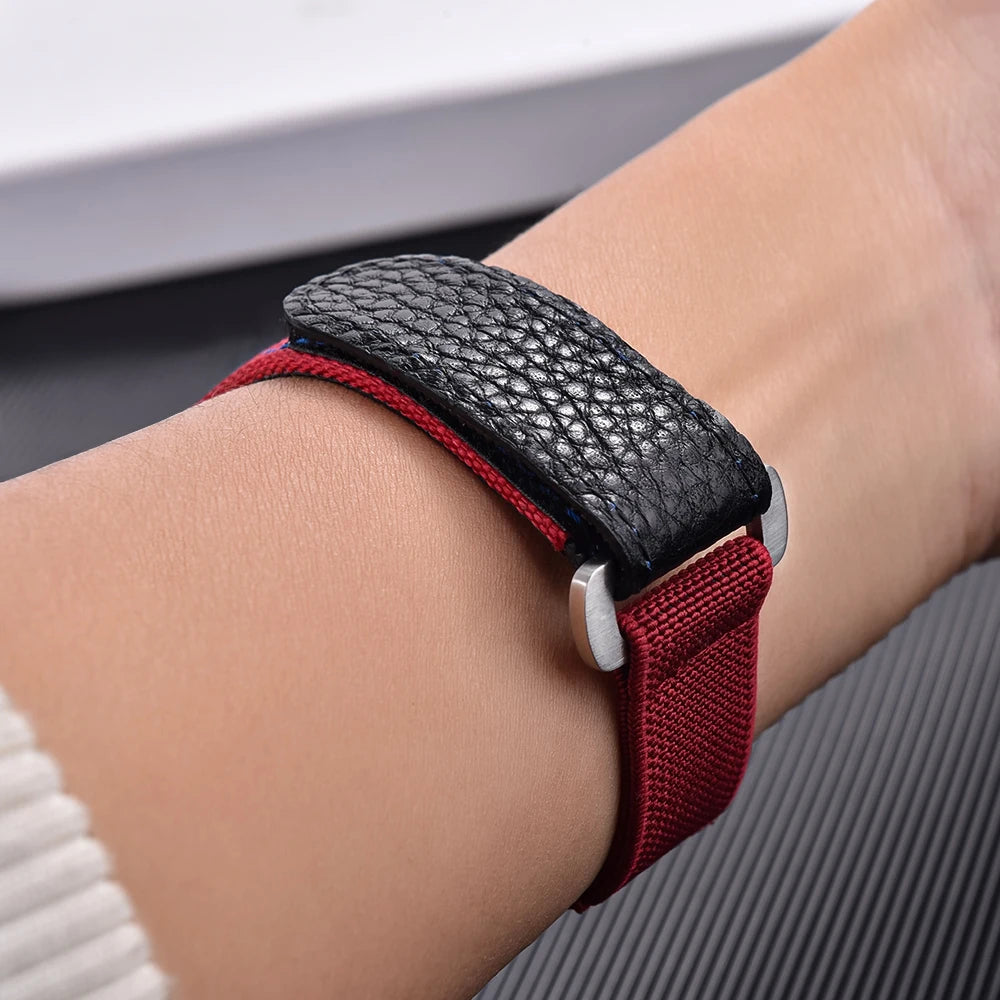 20mm Nylon Hook & Loop Sailcloth Watch Strap – Universal