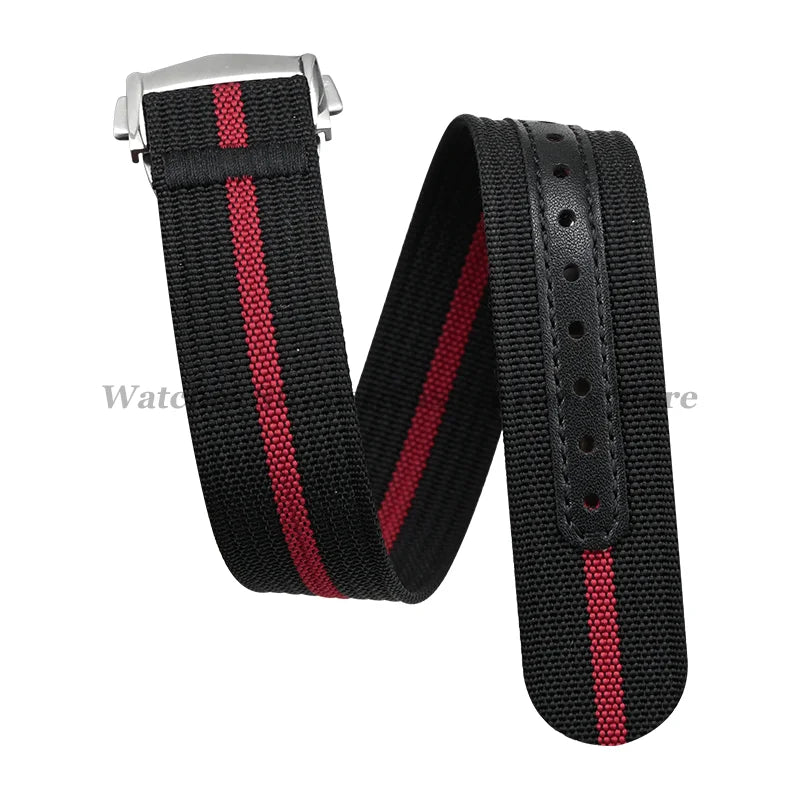 Canvas Nylon Watch Strap – 20-22mm Waterproof