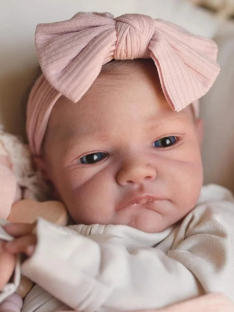 19″ August Awake Realistic Reborn Baby Doll – Lifelike Soft Touch